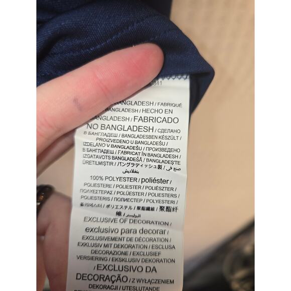 Dri Fit NFL New England Patriots Mens Size XL Navy Blue Graphic T-Shirt 6691 - Picture 3 of 7